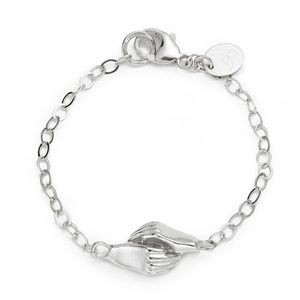 STERLING SILVER HAND BRACELET ARTISAN MADE